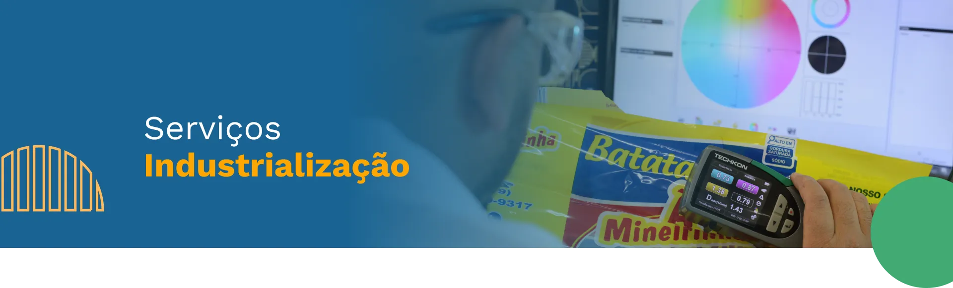 Serviços industrialização